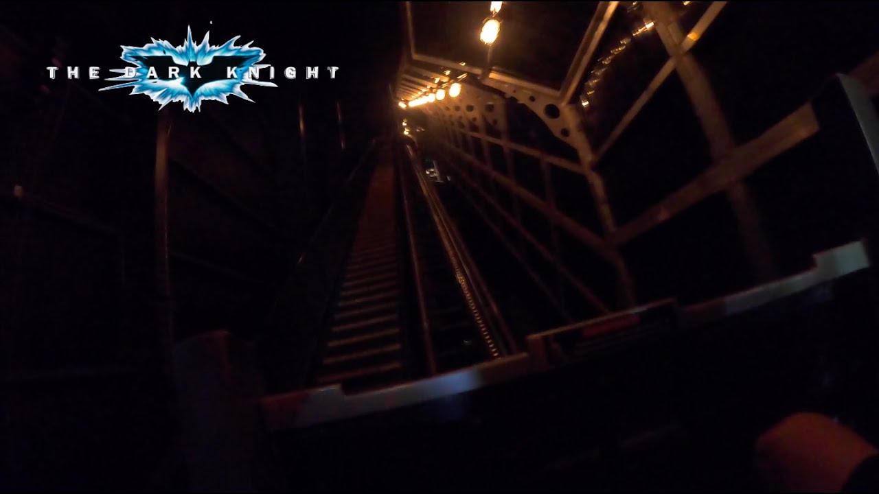 Dark Night 4K POV - Six Flags Great America