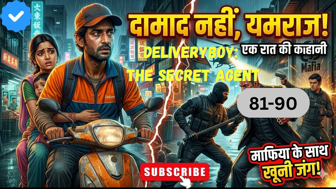 🌌 एलियंस हमें हजारों साल से देख रहे थे? || Deliveryboy: Secret Agent || Episode 81-90