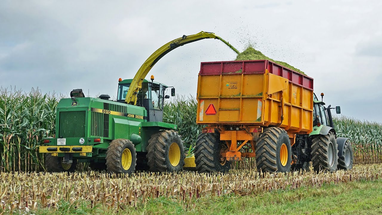 Mais Silage | John Deere 6910 + Deutz-Fahr | Dorrestijn | 2021