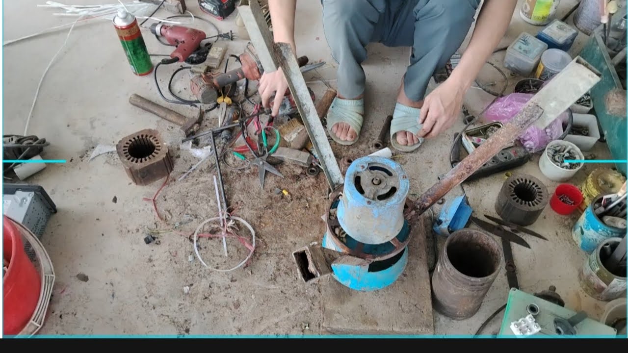 Sửa máy băm chuối 
