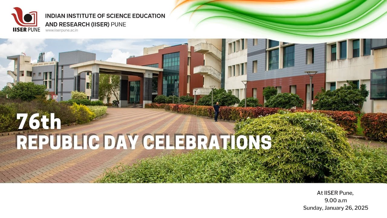 76th Republic Day @ IISER Pune