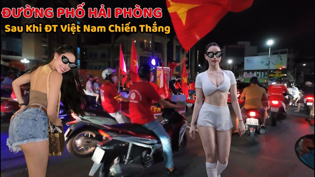 Không Khí Cuồng Nhiệt Bên Ngoài Sân Lạch Tray Hải Phòng Sau Khi Trận Đấu Bóng Đá Nữ Kết Thúc
