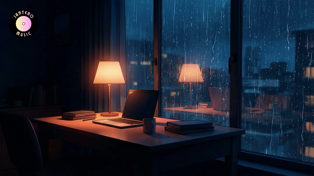 Night Deep Focus | Late-Night Studying – Dark Minimal LoFi