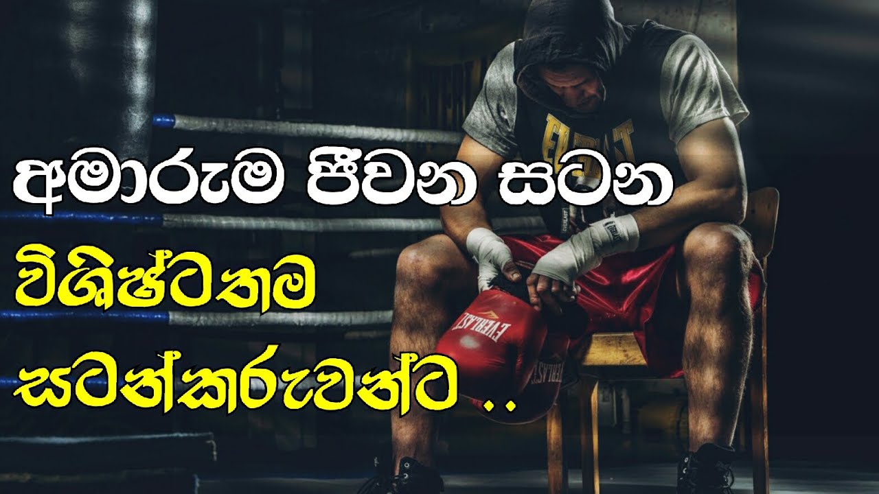 When Life Gets Hard | Sinhala Motivational Video
