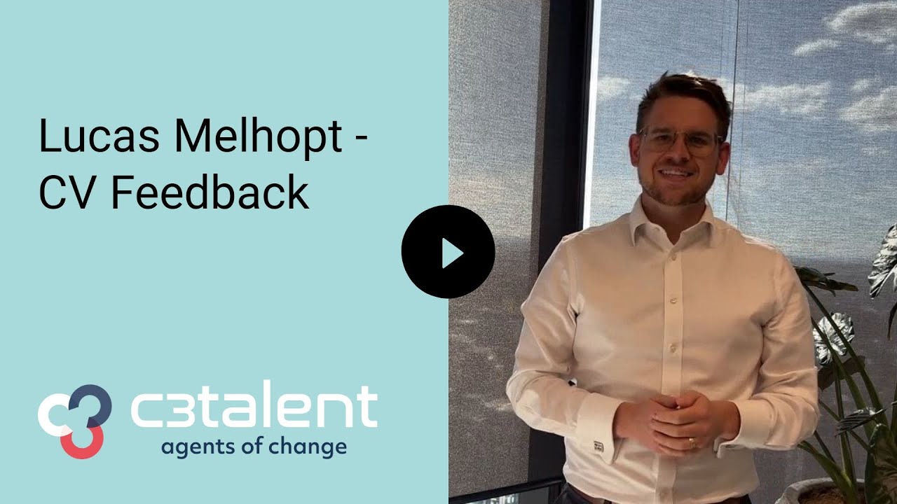 Lucas Melhopt - CV Feedback