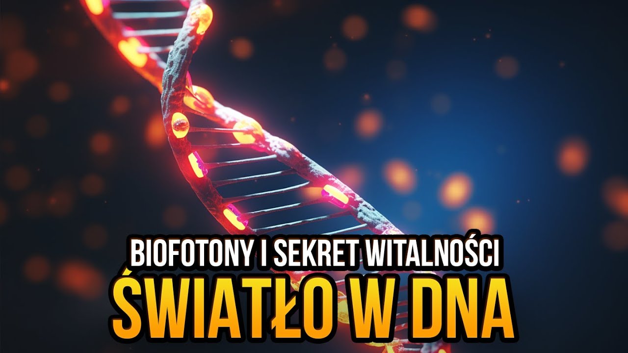DNA emituje światło! Czy sekret witalności kryje się w biofotonach?