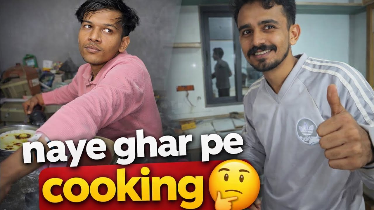 Naye ghar pr cooking 🧑‍🍳 || kam joro shoro se chal raha hai 😁