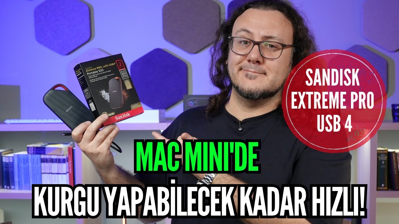 Mac Mini'de kurgu yapabilecek kadar hızlı SanDisk Extreme PRO Portable SSD incelemesi