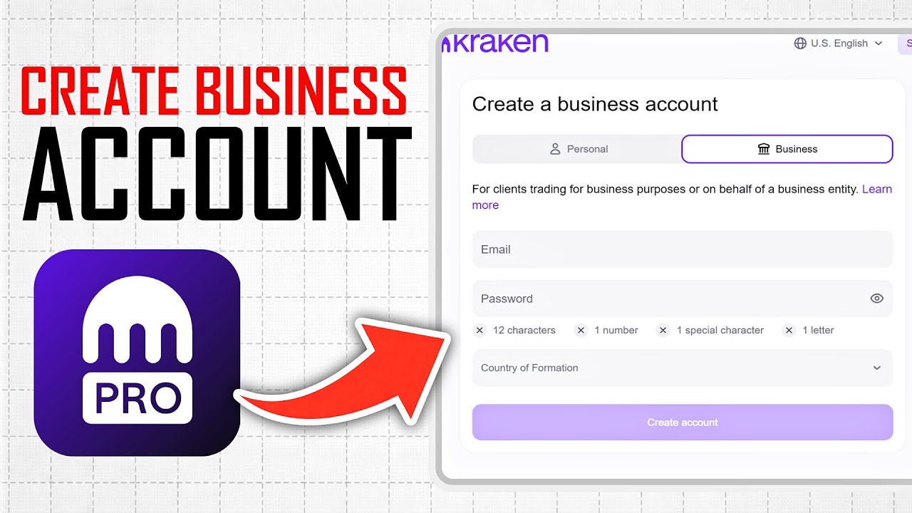 How To Create Kraken Business Account (Full Guide)