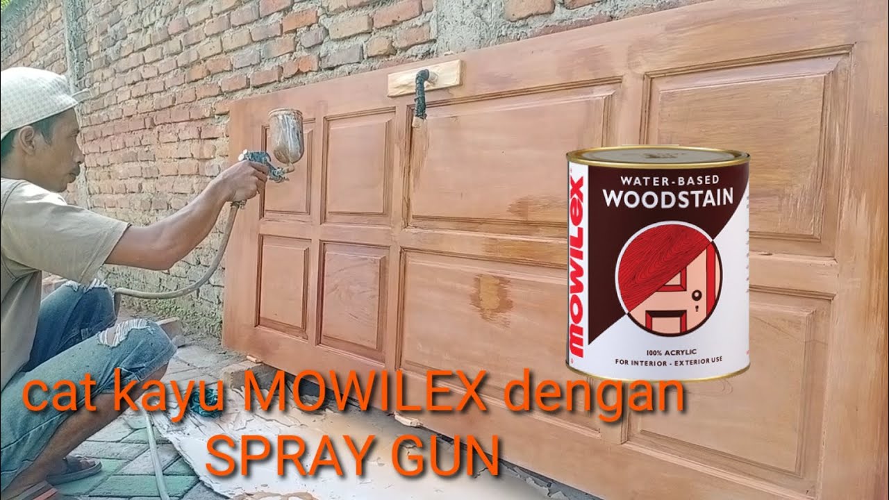CAT MOWILEX DENGAN SPRAY GUN