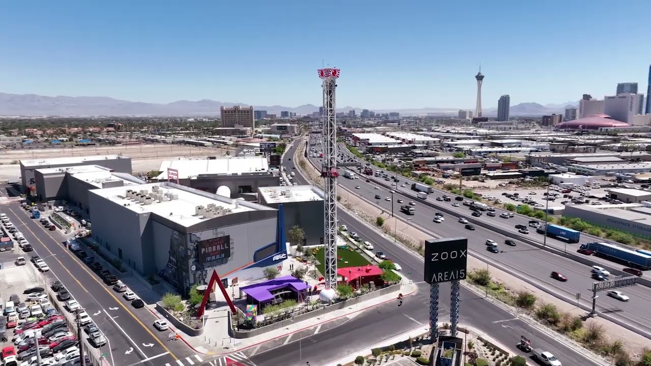 Eye Dropper | The Drop Ride That Sees You First &mdash; AREA15 Las Vegas