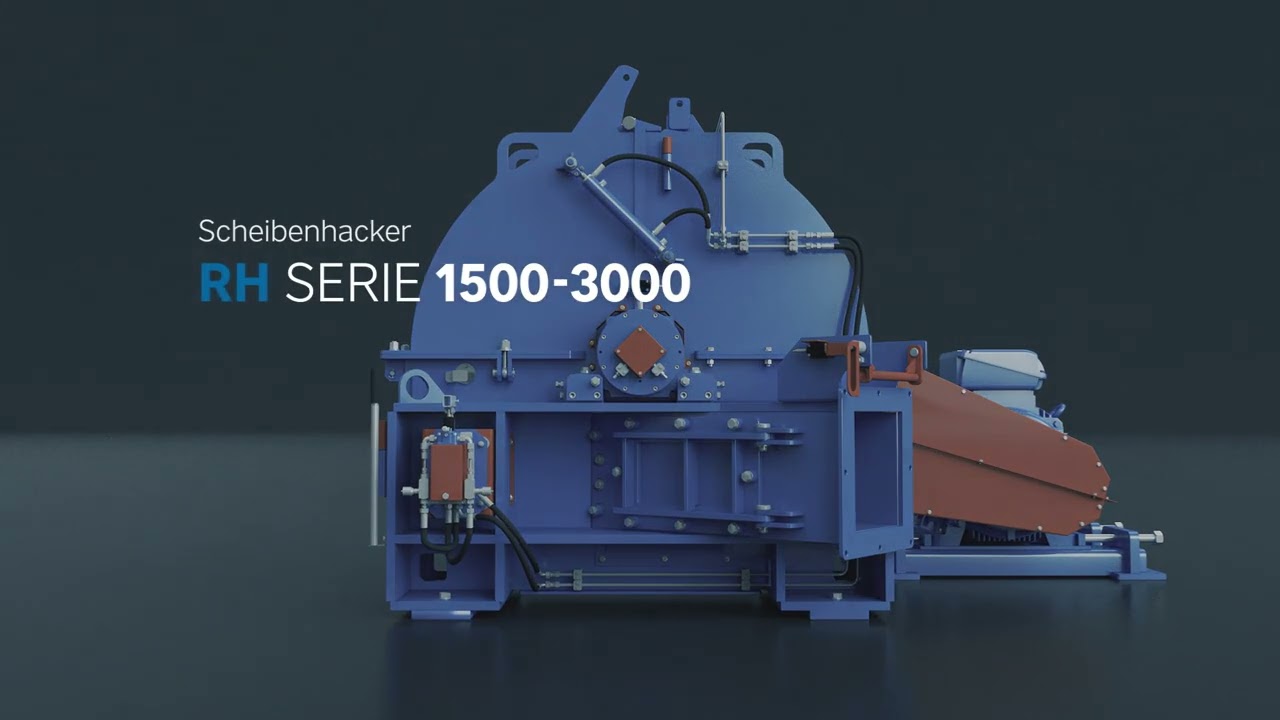 Bruks Siwertell Scheibenhacker RH 1500 - 3000 (German Version)