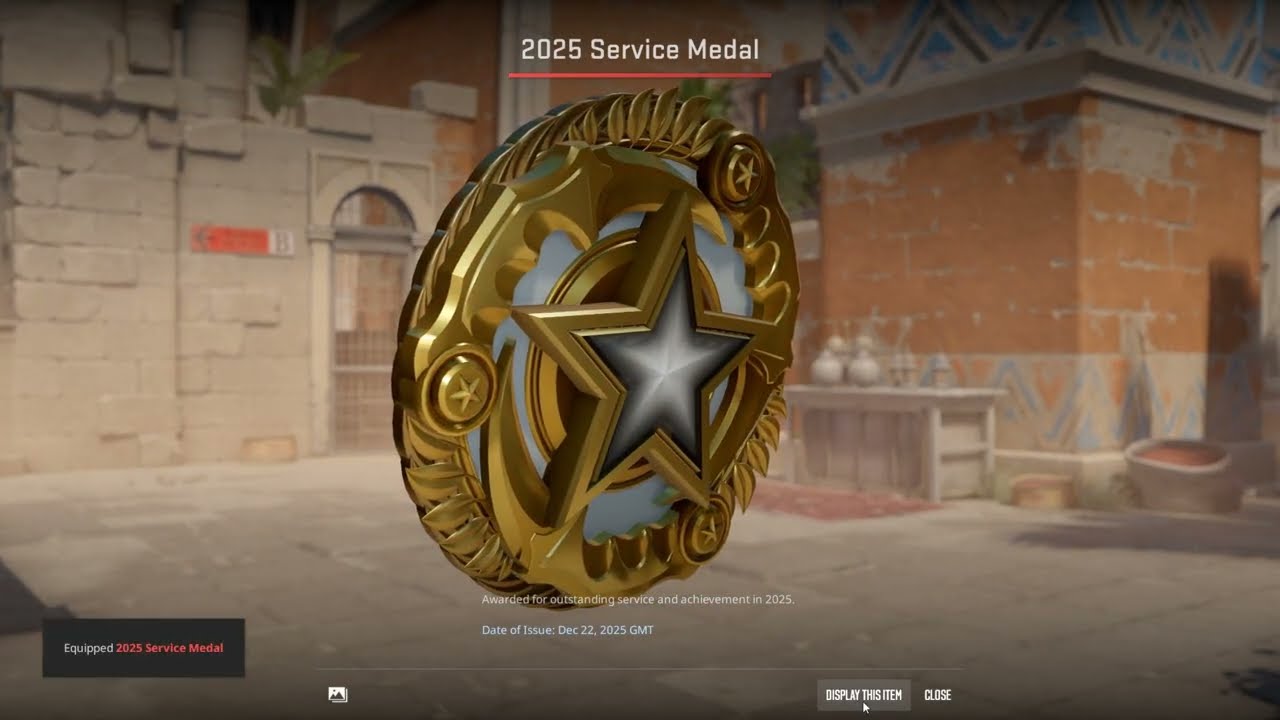 Counter Strike 2 Season 3 & 4 Premier Medals & Services Medals 2025-2026