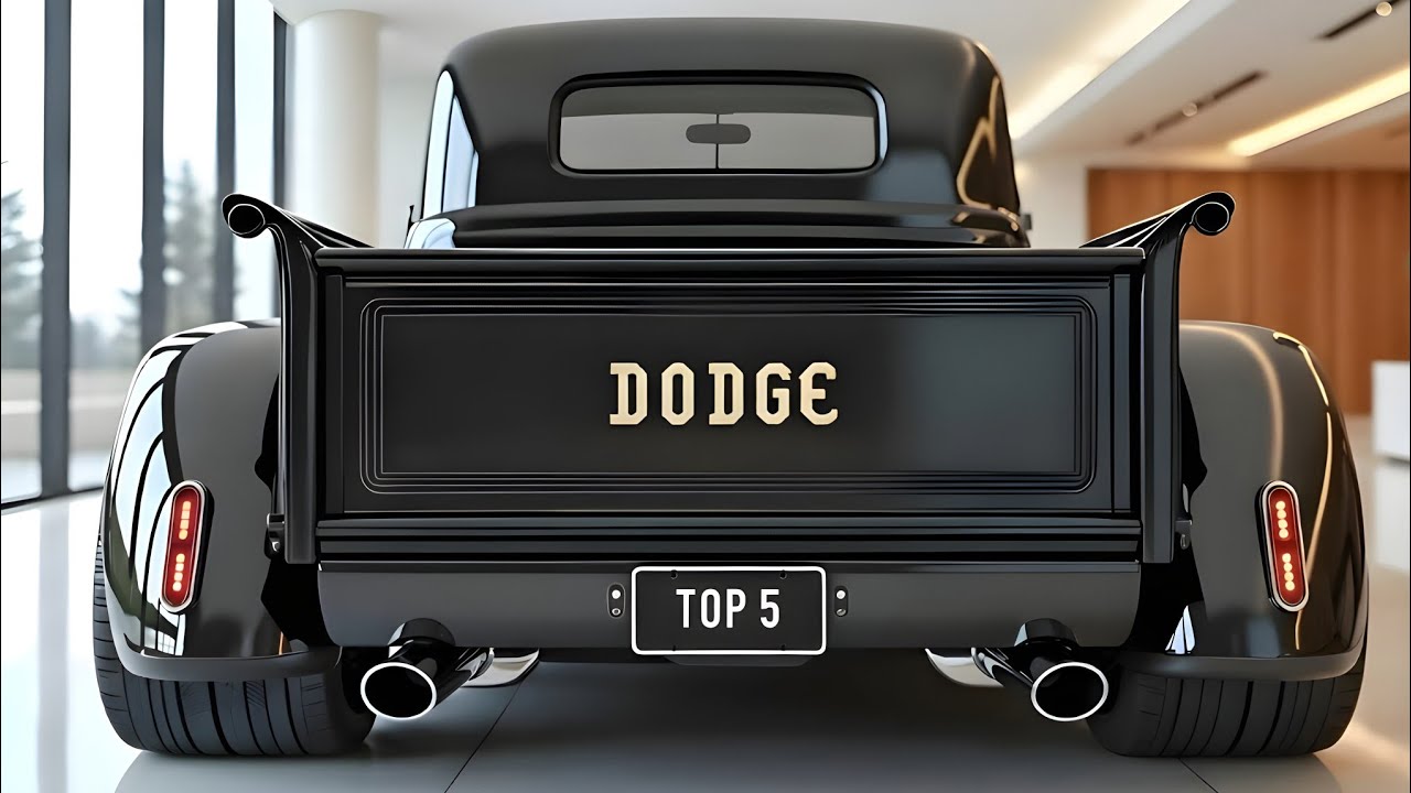 Топ-5 пикапов, которые появятся в 2026/2027 годах &mdash; Возвращение Dodge D100 потрясет Америку!