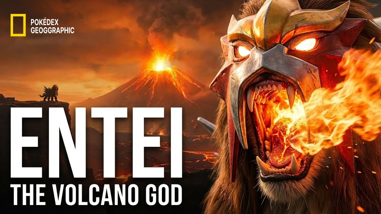Real Life Pokémon - NatGeo: Entei | The Volcano God of Johto