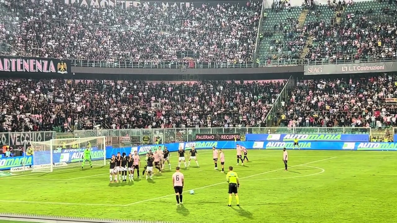 Palermo Spezia 2-2 gol Štulac su punizione