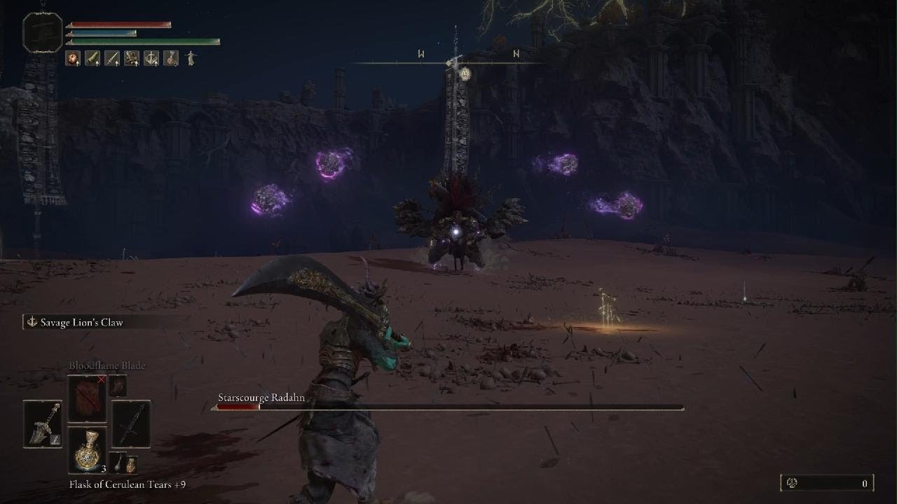 Starscourge Radahn [Rl1, NG+, No Hit  +0 Weapon]