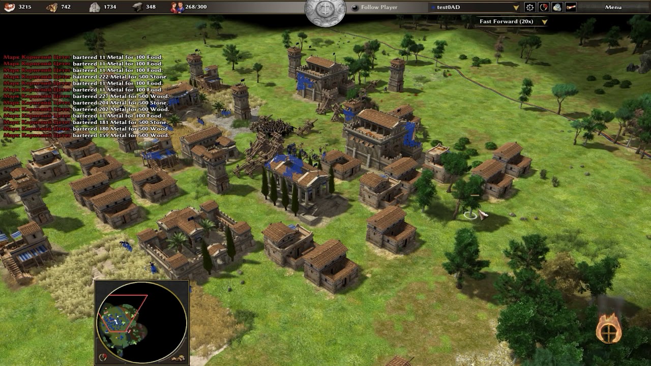 Beating Very Hard Aggressive AI on 0AD MOD Terra Magna map: Pyrenean Sierra, Seleucids VS Romans
