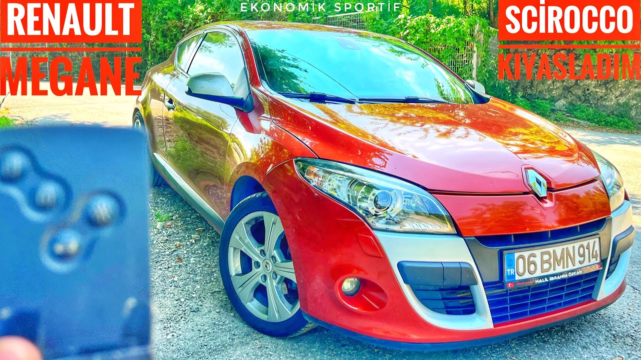 EKONOMİK COUPE ARABA | RENAULT MEGANE 3 COUPE | 1.5 DİZEL 130HP | SCİROCCO İLE KIYASLADIM