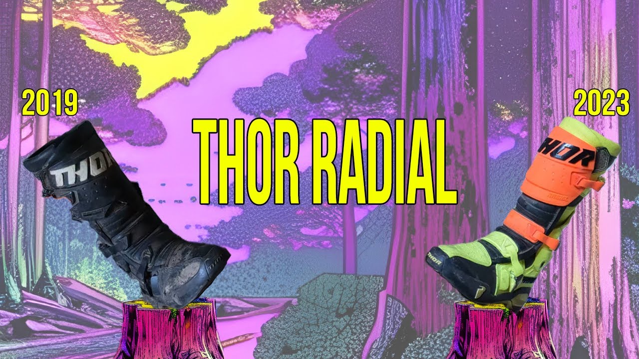Разница между новыми и старыми мотоботами | обзор thor radial