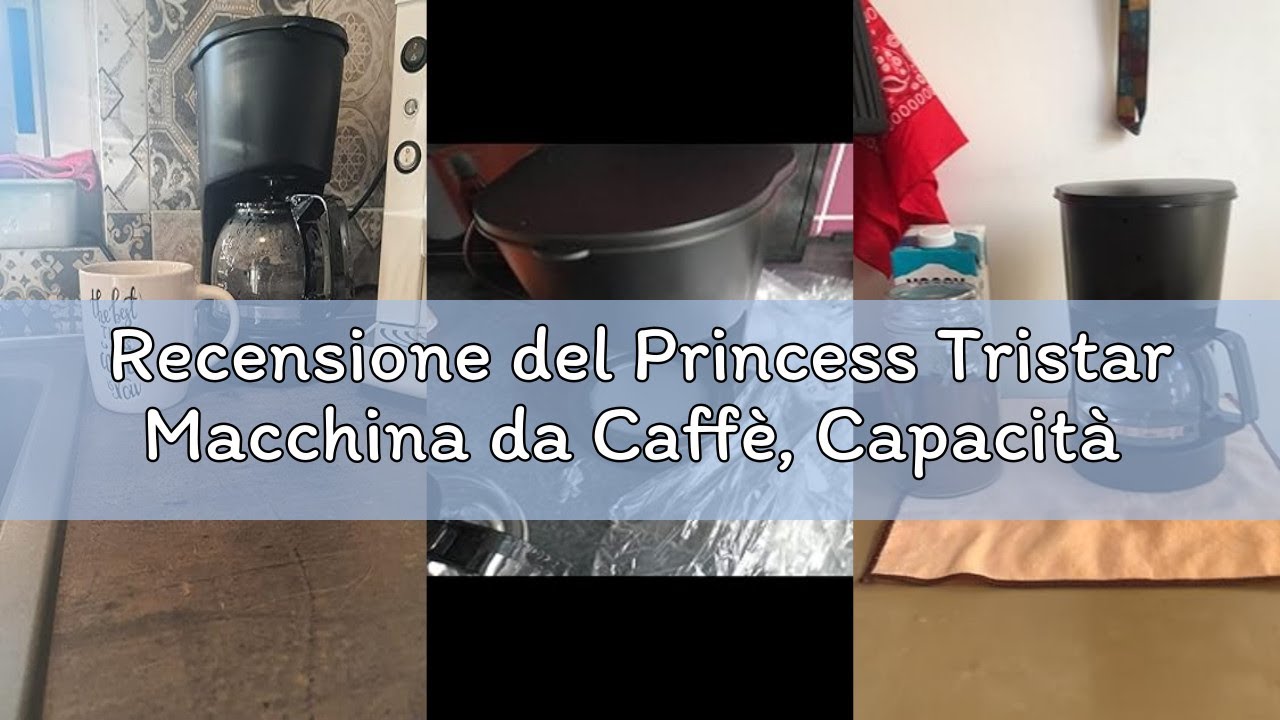 Recensione del Princess Tristar Macchina da Caffè, Capacità 6 Tazze, 600W, Funzione Mantieni Caldo,
