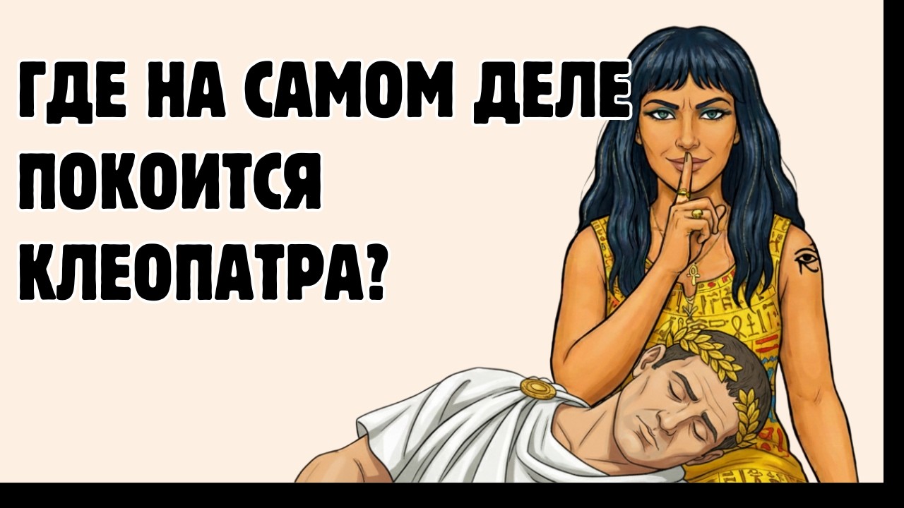 Тайна ГРОБНИЦЫ Клеопатры, которую НЕ МОГУТ НАЙТИ 2000 лет /Скучная история на ночь