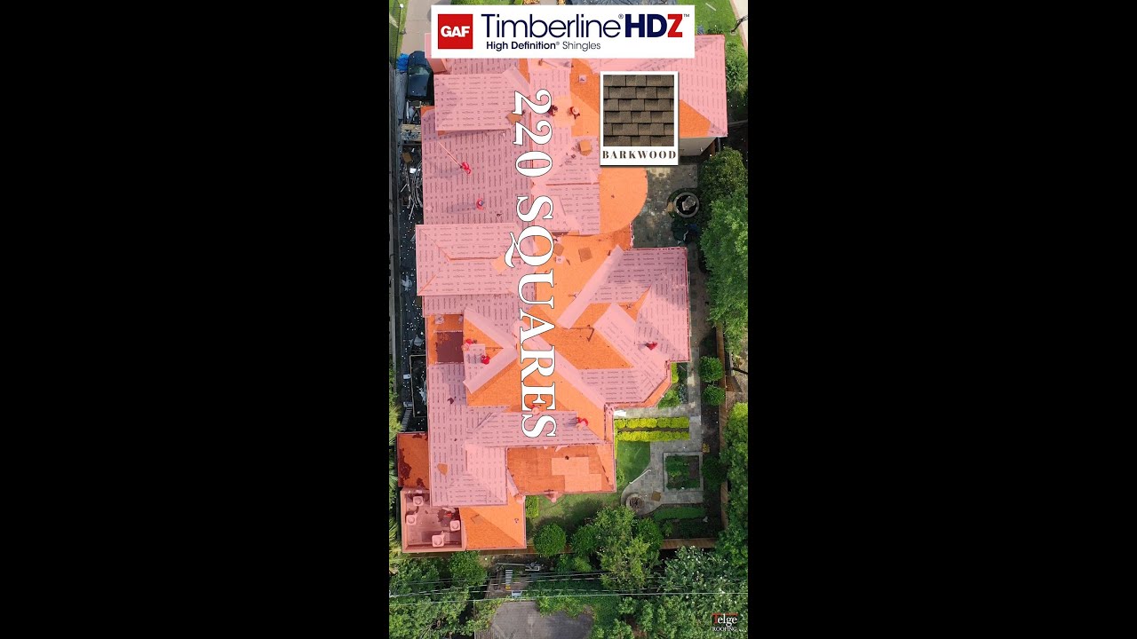 Stunning Barkwood GAF Timberline&reg; HDZ&trade; Shingles! 🏠 #Yt #YtShorts #Roofing #Gaf #roofreplacemen #gaf