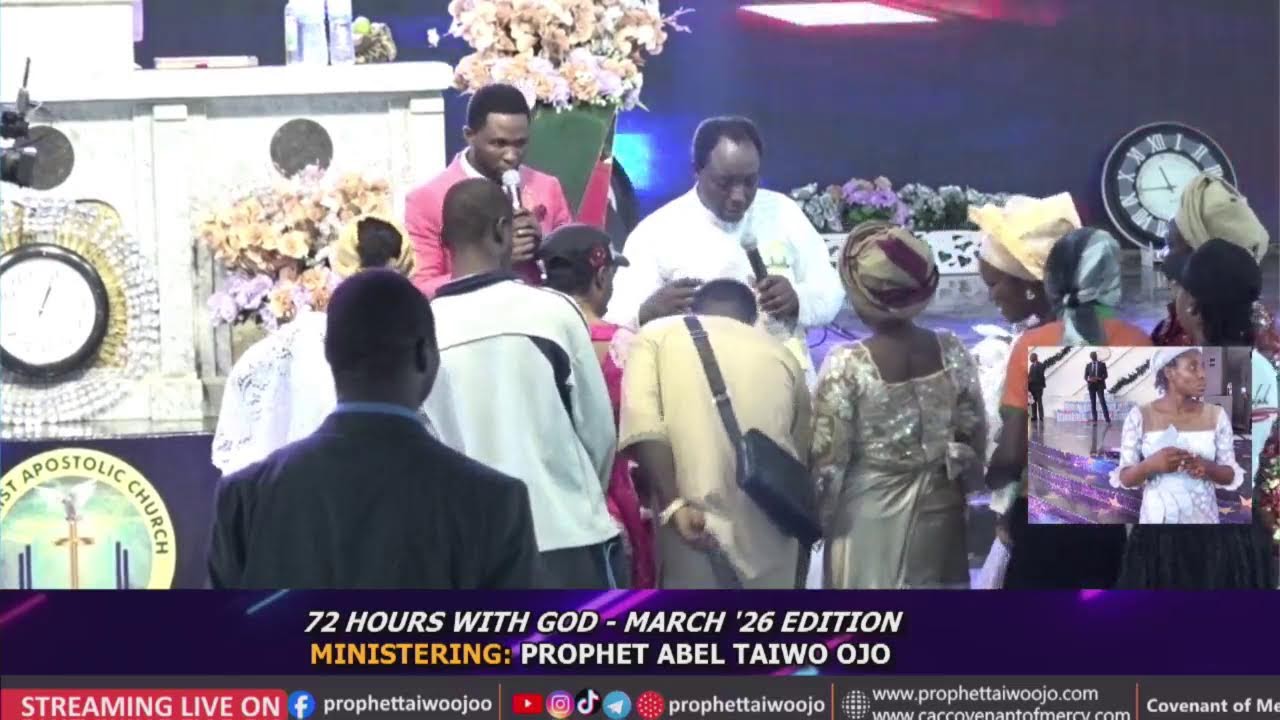 72 HOURS WITH GOD - SUNDAY SERVICE // DAY 3  // 15-03-2026