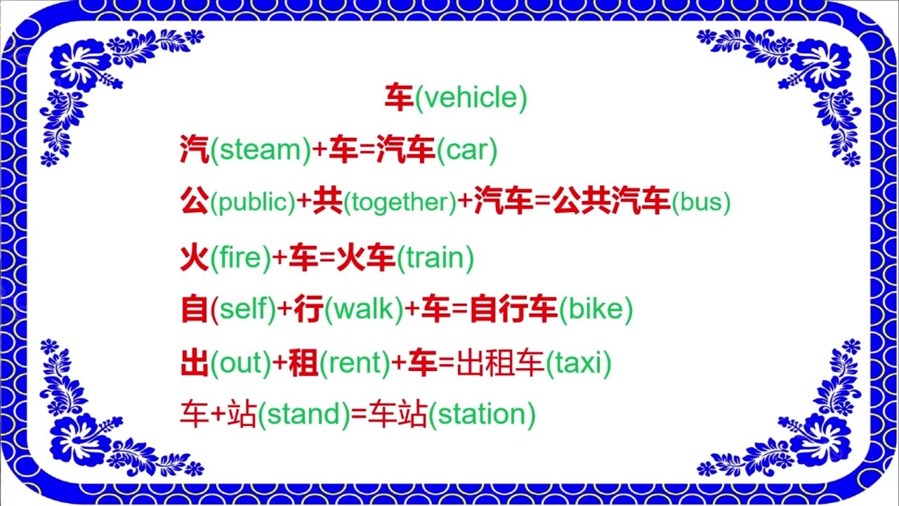 Combining Chinese characters into words