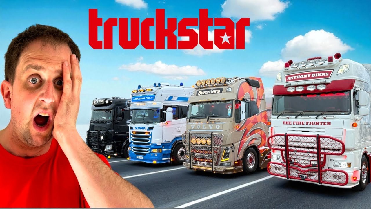 CRAZY CONVOY TO THE BEST TRUCK SHOW IN EUROPE | PT1 | #truckertim