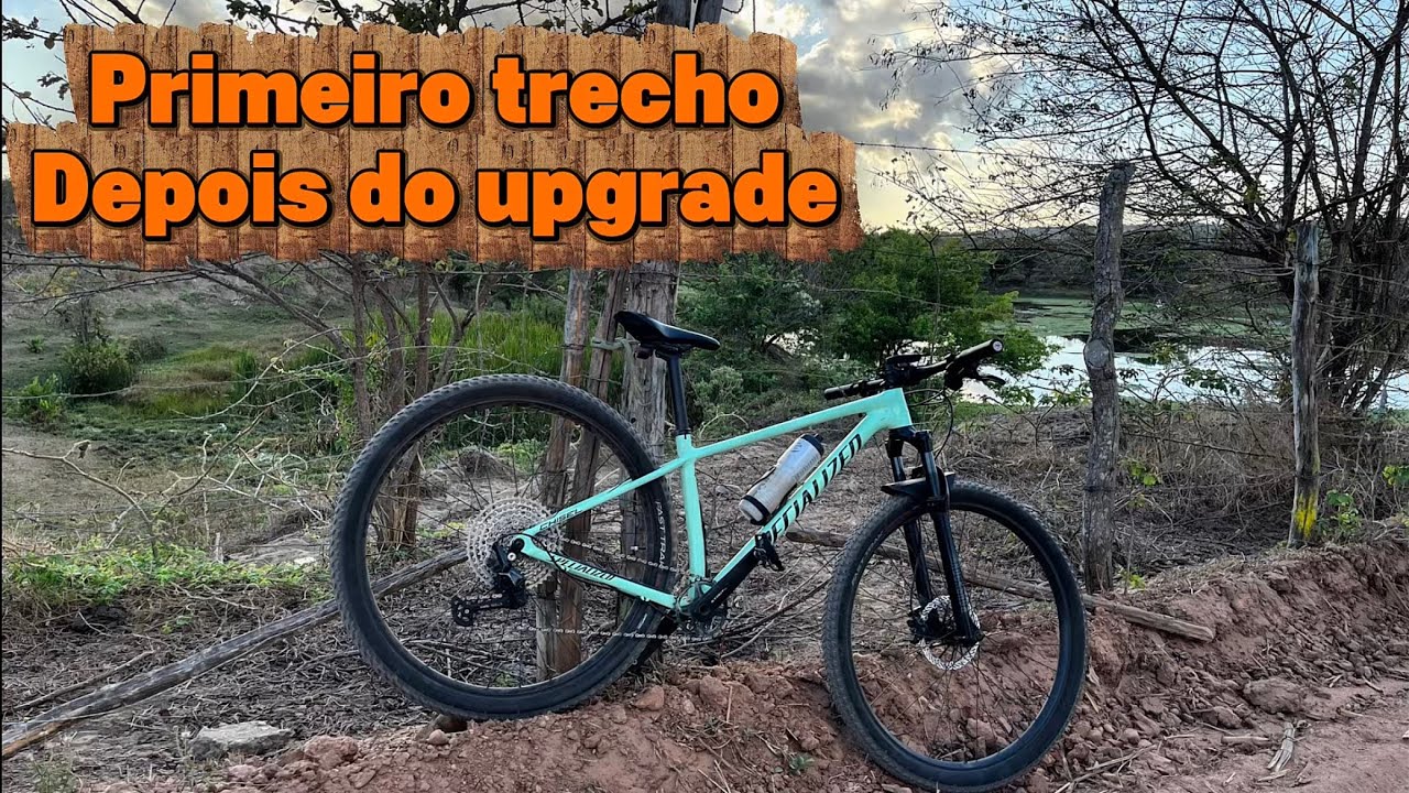 Primeiro trecho do ano + teste de componentes 🚵🏿‍♂️ #mtb #bike #ciclismo 
