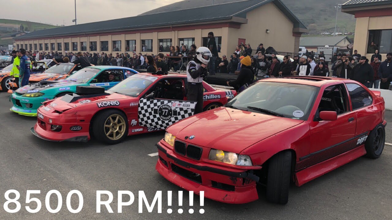 FINALLY S54 318ti DRIFTING! TEXAS and SONOMA ROAD TRIP