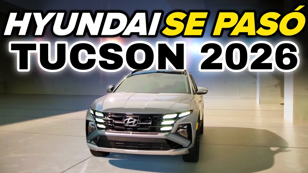😱 La nueva Tucson 2026 es TAN buena que asusta a Toyota