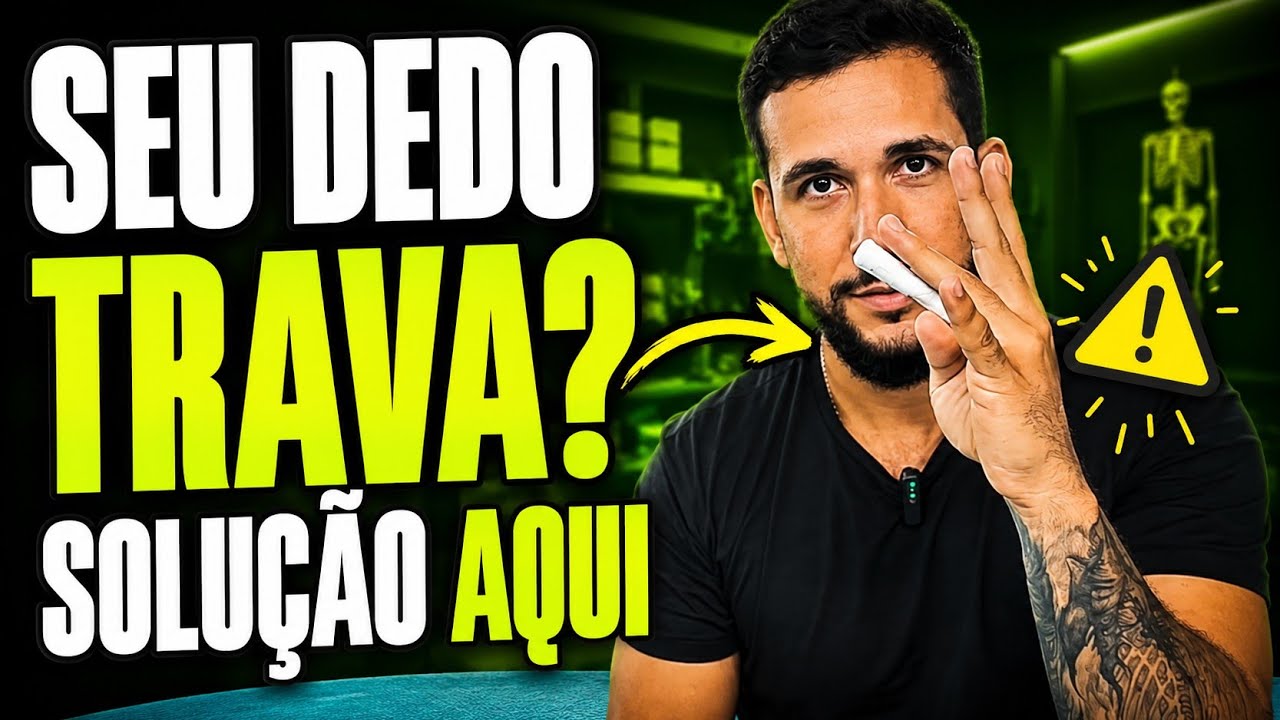 Dedo em gatilho: por que ele trava e o que fazer