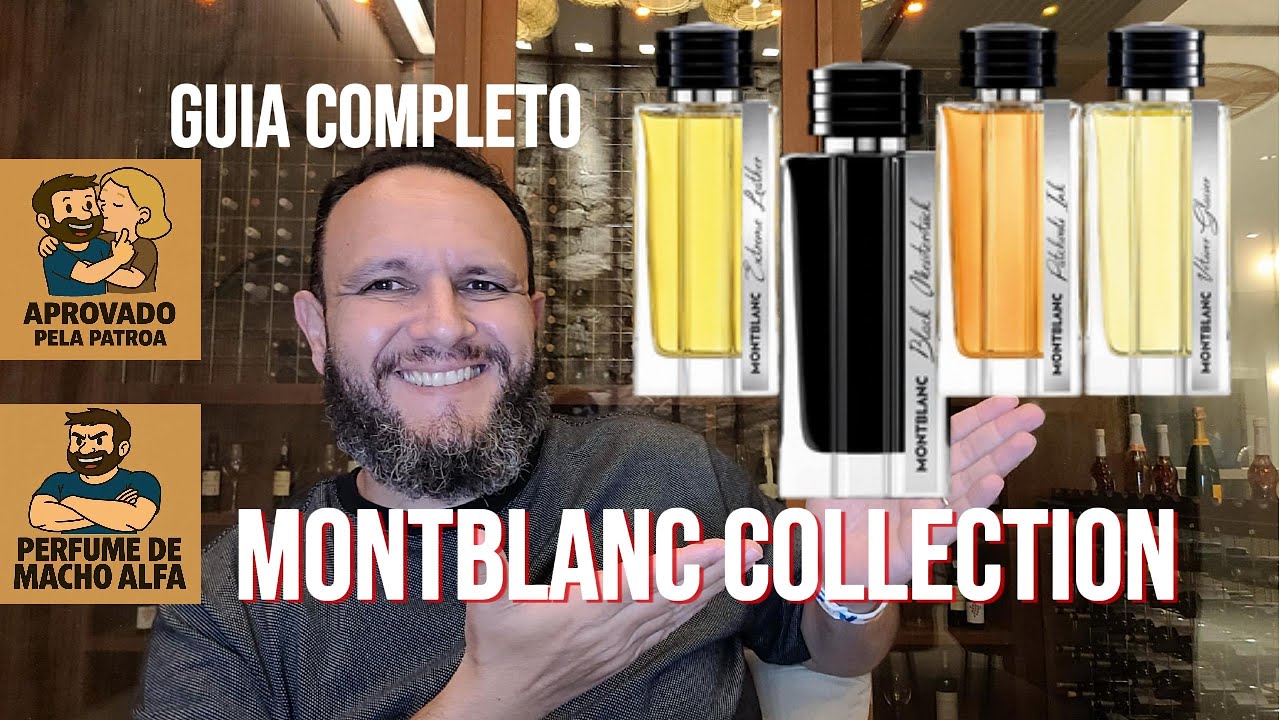 Montblanc Black Meisterstück - Vetiver Glacier -  Patchuli Ink - Extreme Leather