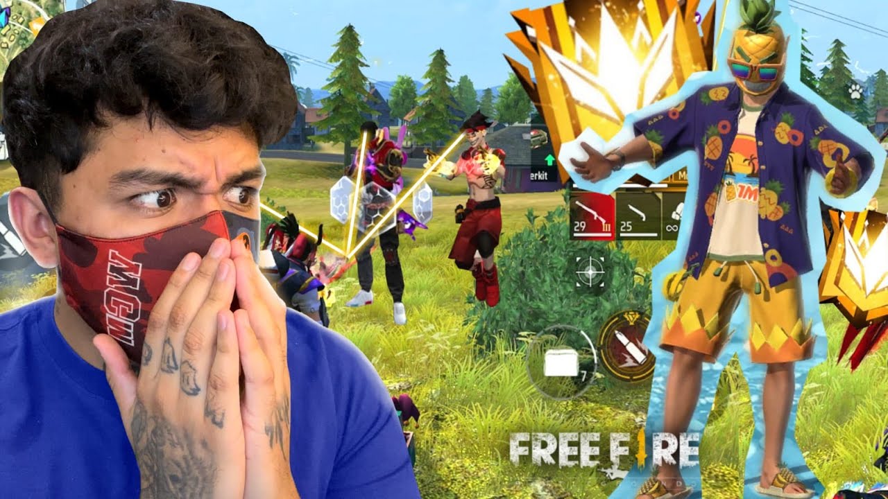 ESTOY A PUNTO DE LOGRAR LLEGAR A GRAN MAESTRO!! *RECLAMANDO EL NUEVO TRAJE* FREE FIRE