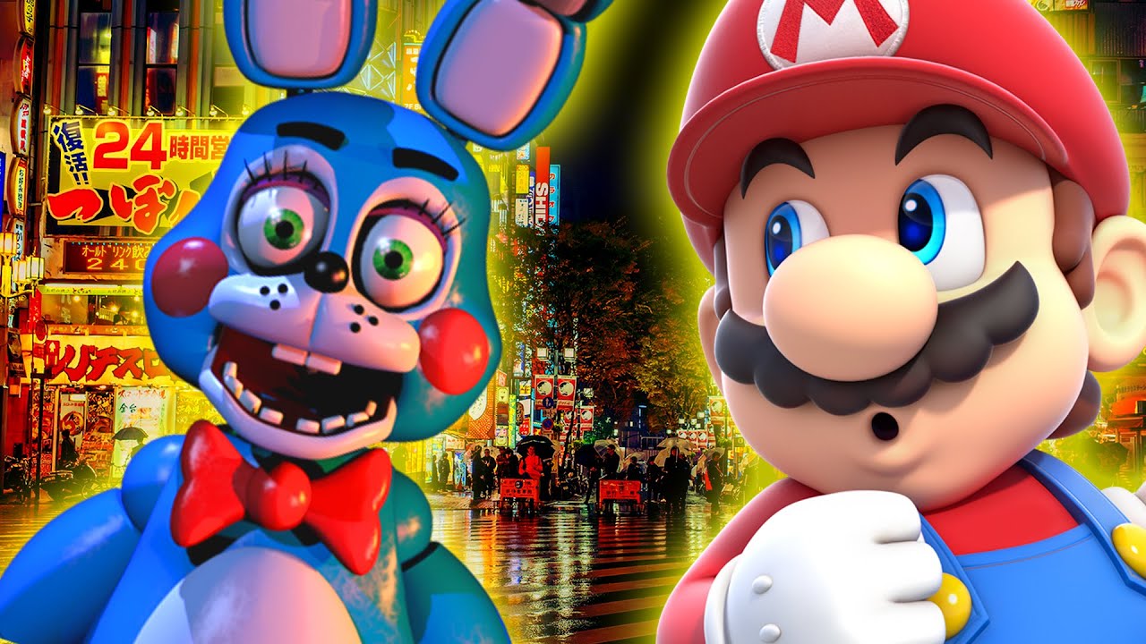 BONNIE VISITS THE CITY!! - Gmod FNAF Mod (Garry's Mod)