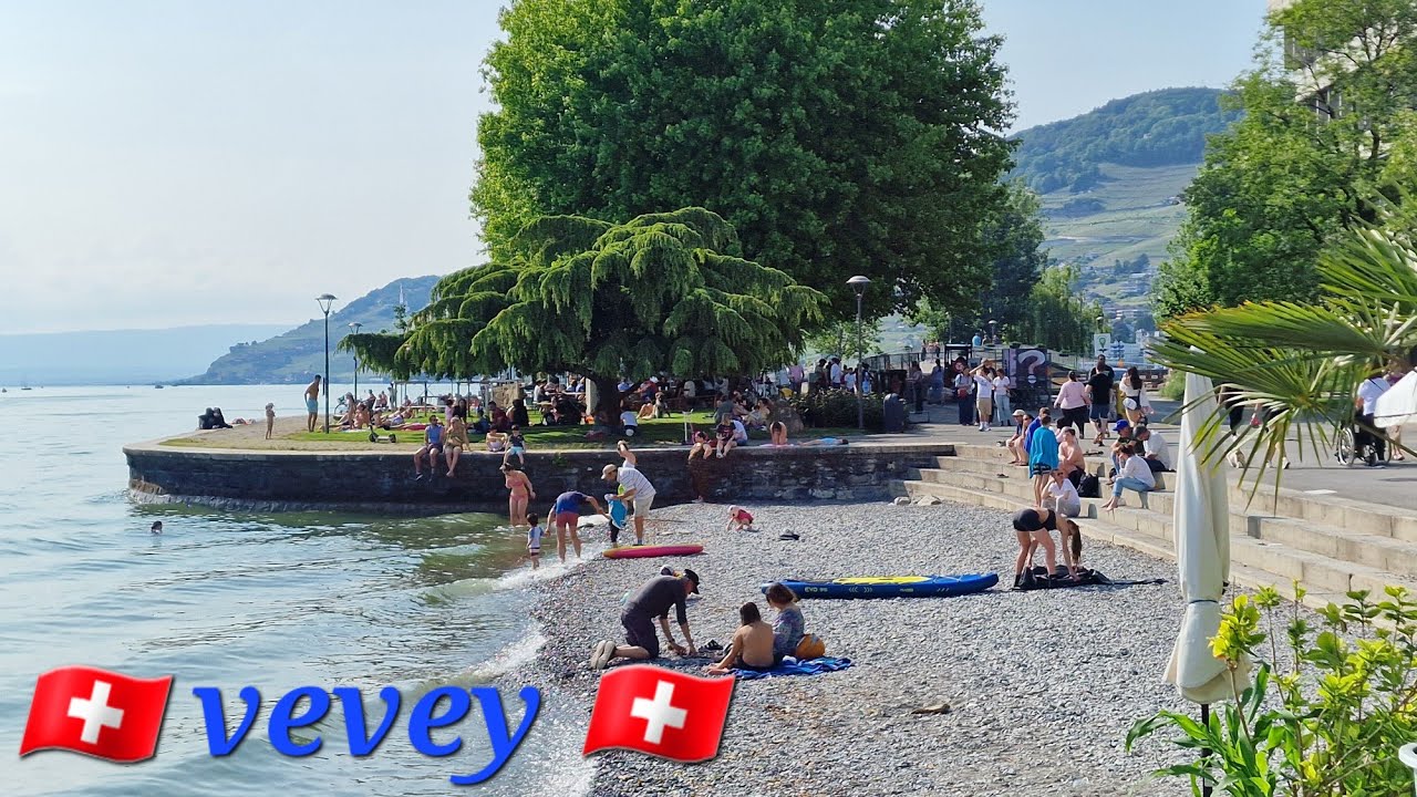 Vevey Switzerland 28.05.2023 4K Ultra hd