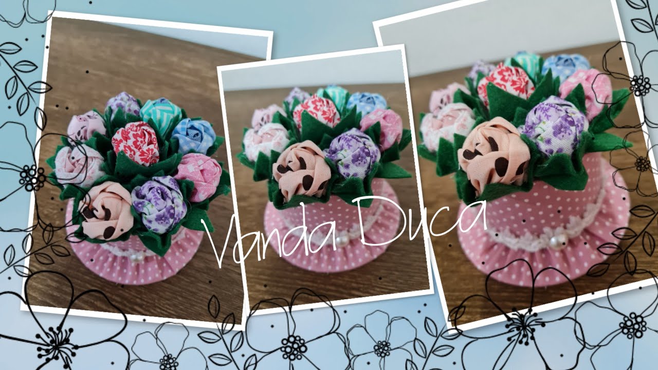 ENFEITE PRA MESA COM ROSAS 🌹🌹🌹 E VAMOS RECICLAR...