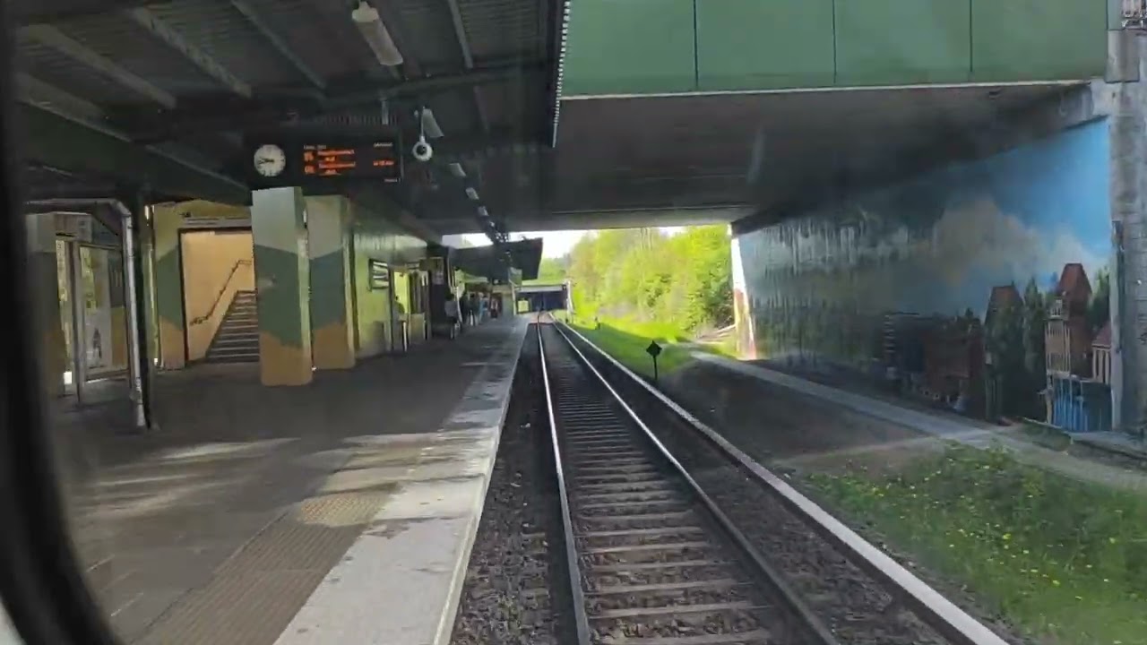 Berlin U5 Mitfahrt F-Zug mit Ton - 1080P