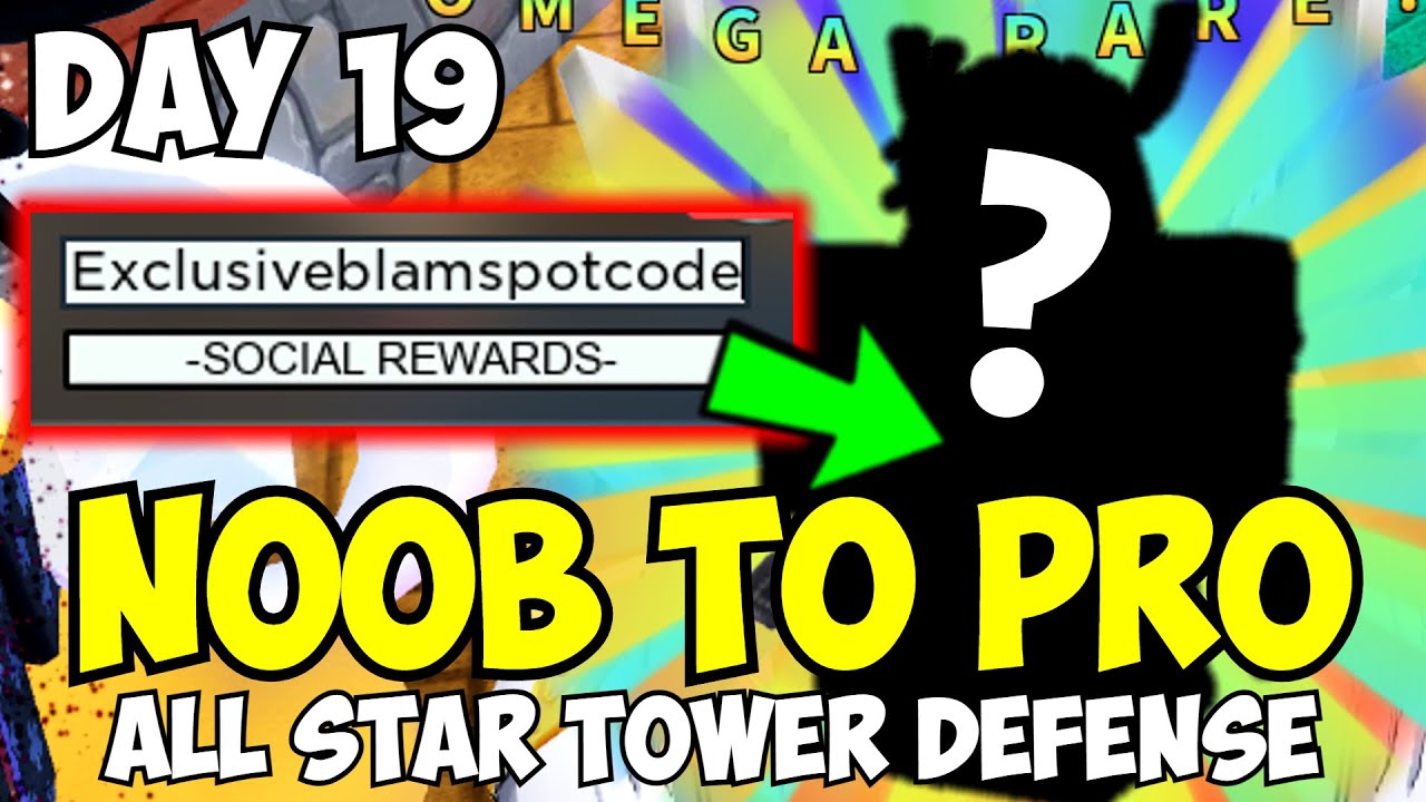 [Day 19] Using My EXCLUSIVE CODE to Summon For MELIODAS in All Star Towwer Defense (Noob to Pro 3)