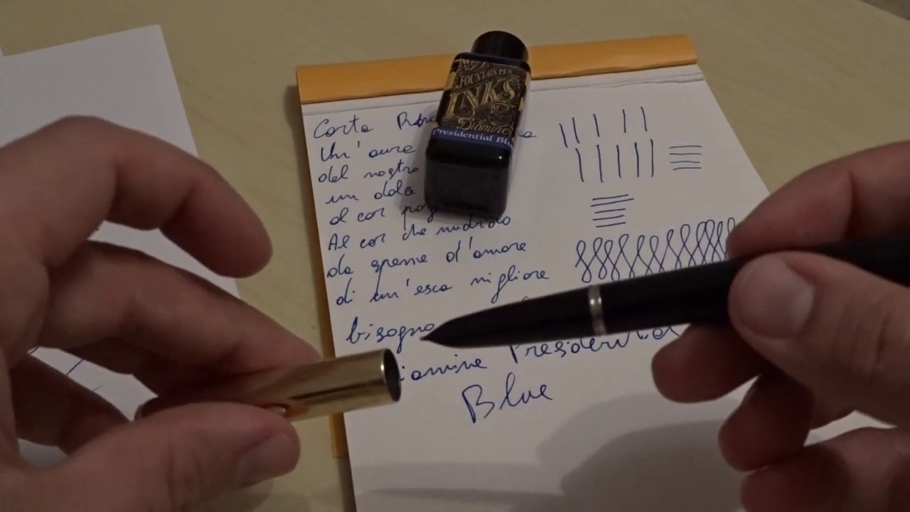 Parker 51 Aerometric - Diamine Presidential Blue