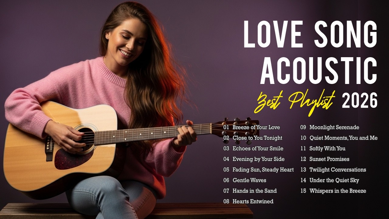 Emotional Romantic Music for Quiet Night – Acoustic Love Songs | romantic relaxing music 190326