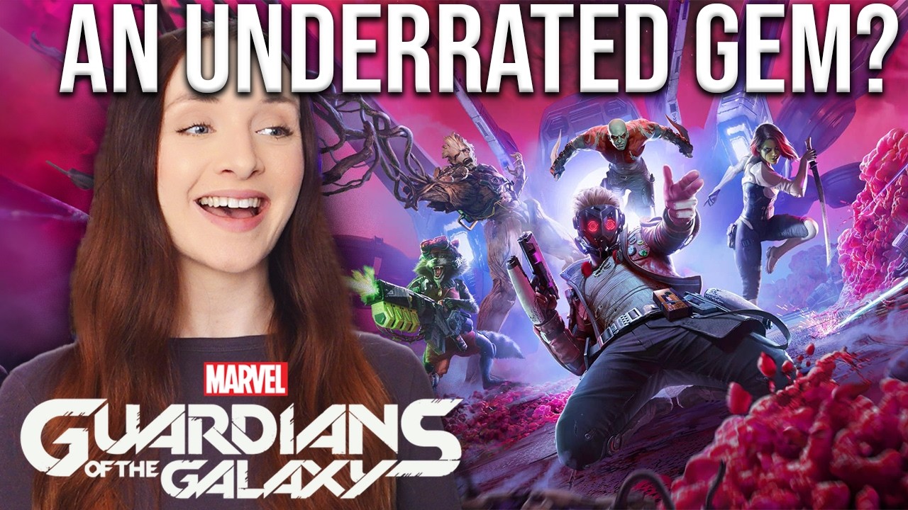 Marvel Newbie's First Time Playing GUARDIANS OF THE GALAXY | LUCYJROBYN