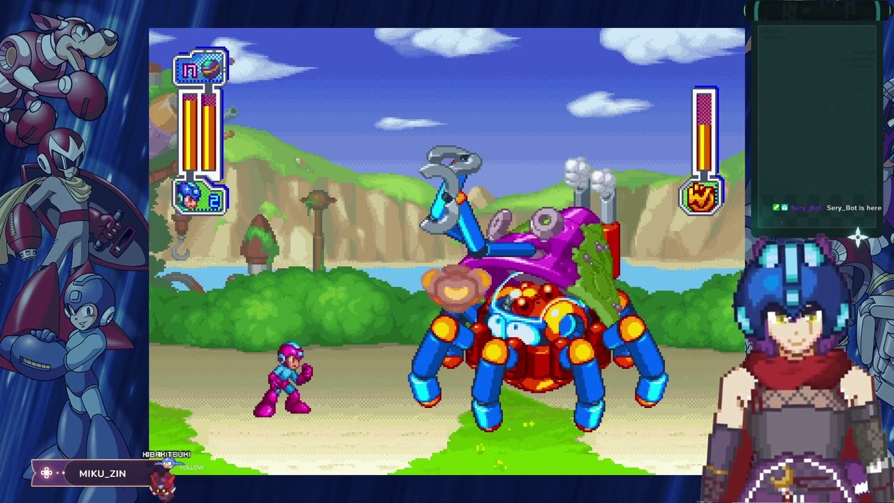 megaman 8: yes that was his voice all along!