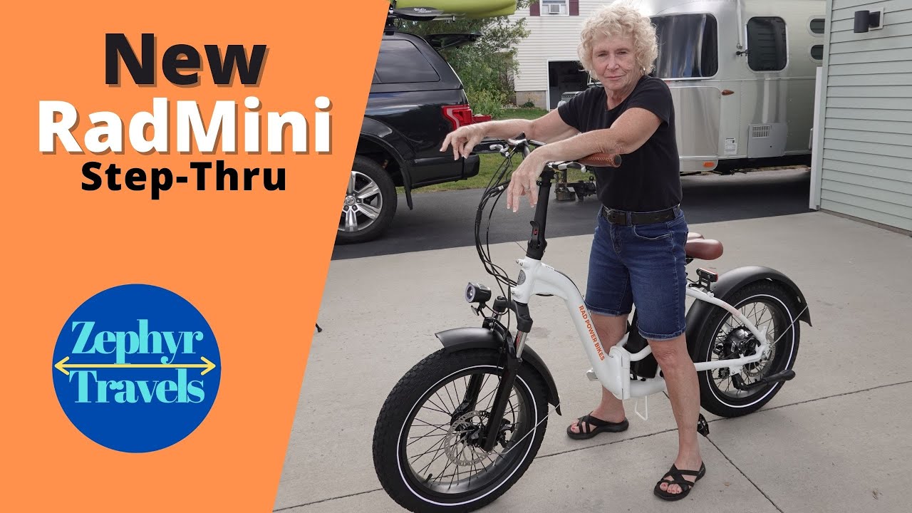 Diane get's a New RadMini Step-Through | RV Lifestyle Channel