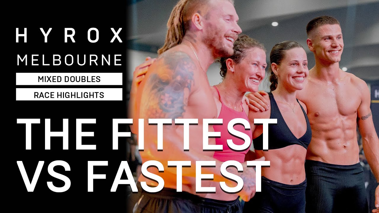 HYROX MELBOURNE: Tia-Clair Toomey & James Newbury | Mixed Doubles Day view | Going to HYROX Worlds?