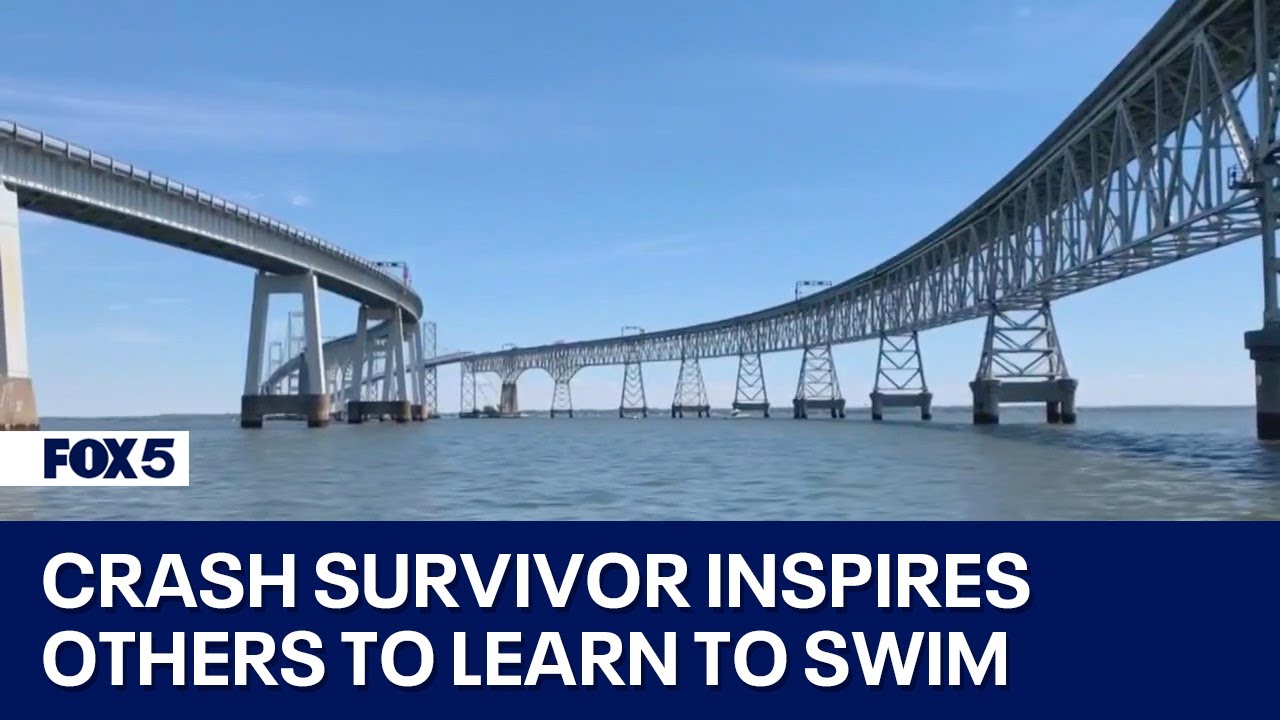Bay Bridge crash survivor inspires others to learn how to swim
