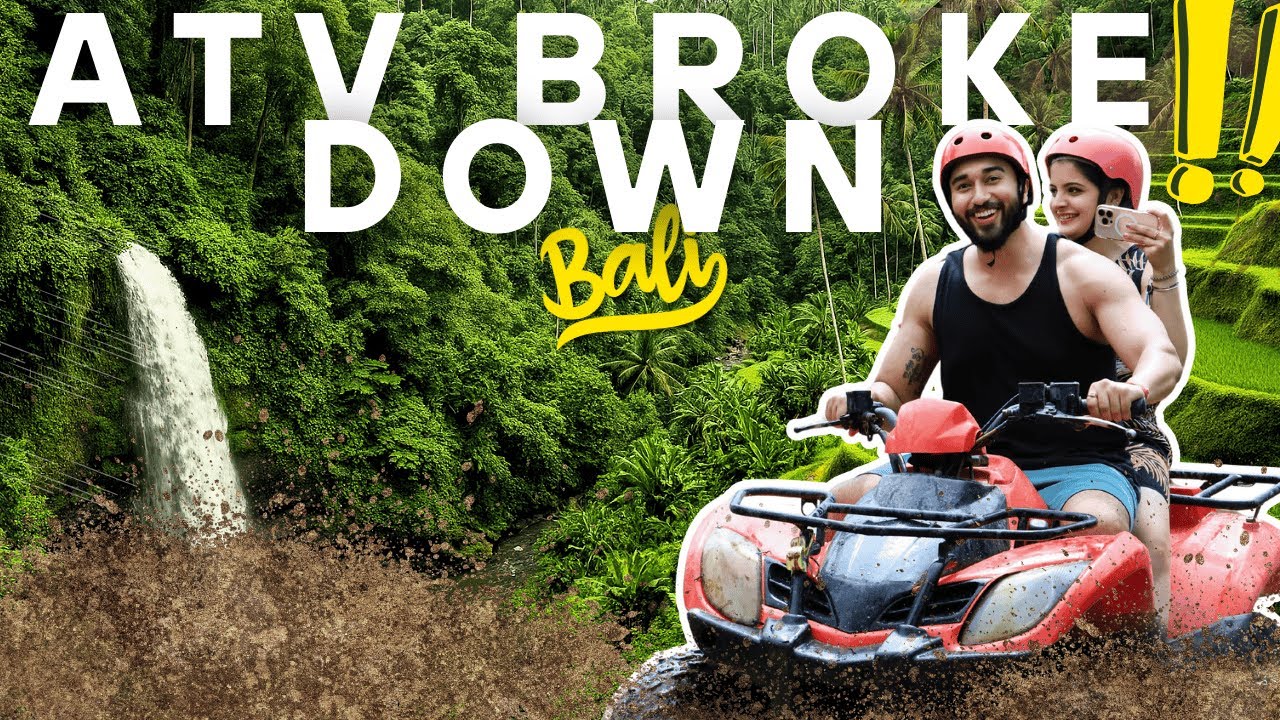 Best ATV ride in Bali 🚜 Jungle, Waterfalls & Rice Fields | Dadi Bali ATV Ride