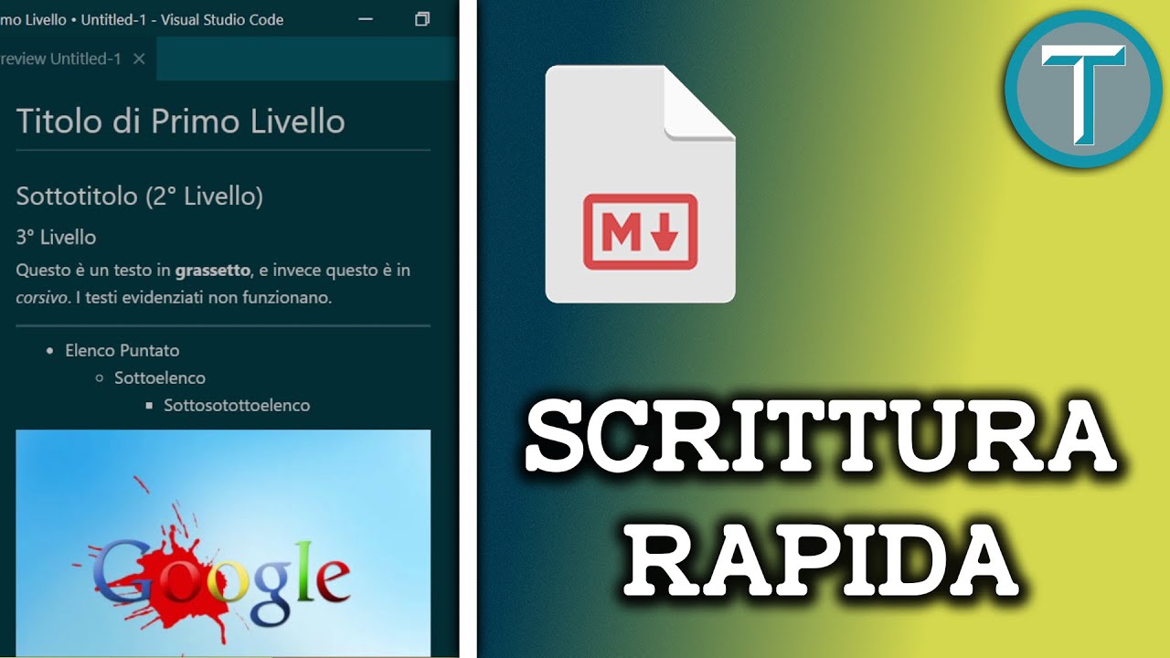 MARKDOWN: scrittura RAPIDA ed EFFICACE